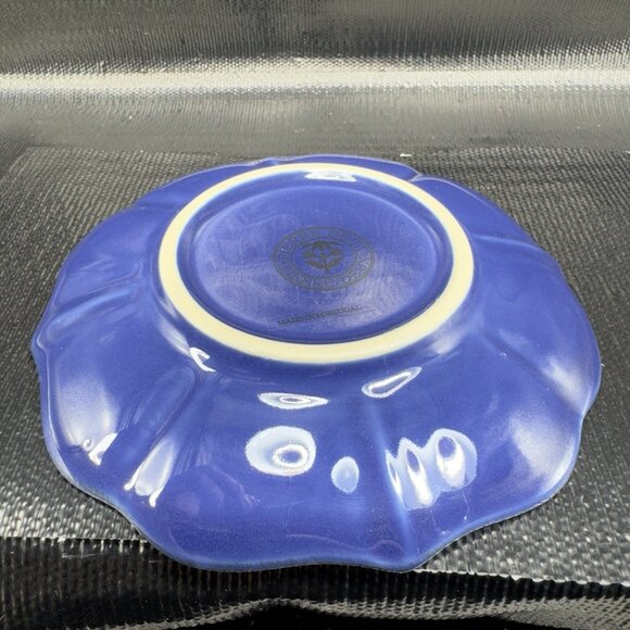 Pierre Deux Blue Teacup And Saucer Set Ceramic Made In Portugal Cup Plate Set - Picture 13 of 16